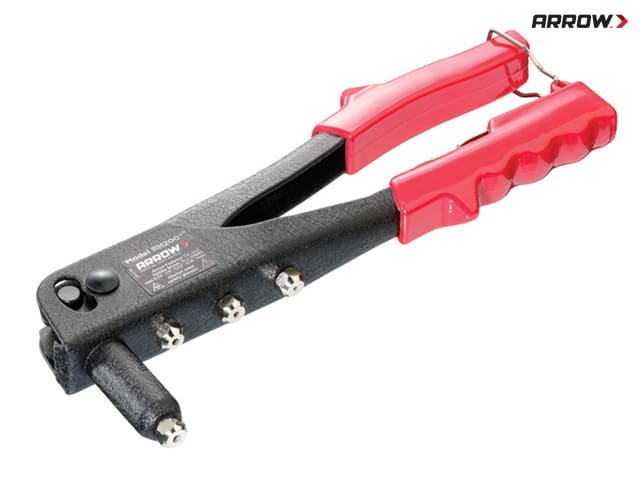 Arrow RH200 Rivet Tool Professional All-Purpose with 4 Nose Pieces