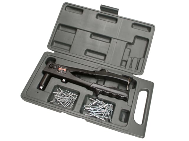 Arrow RL100K Rivet Tool Kit with Interchangeable Nosepiece and Rivets