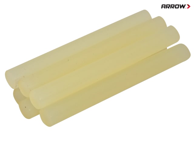 Arrow SS6 Slow Set Glue Sticks 102mm Pack of 6 Ideal for Plastics Fabrics