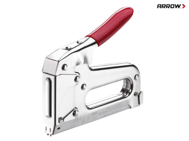 Arrow T18 Telephone Wire Tacker Steel Construction Anti-Slip Grip Jam Proof