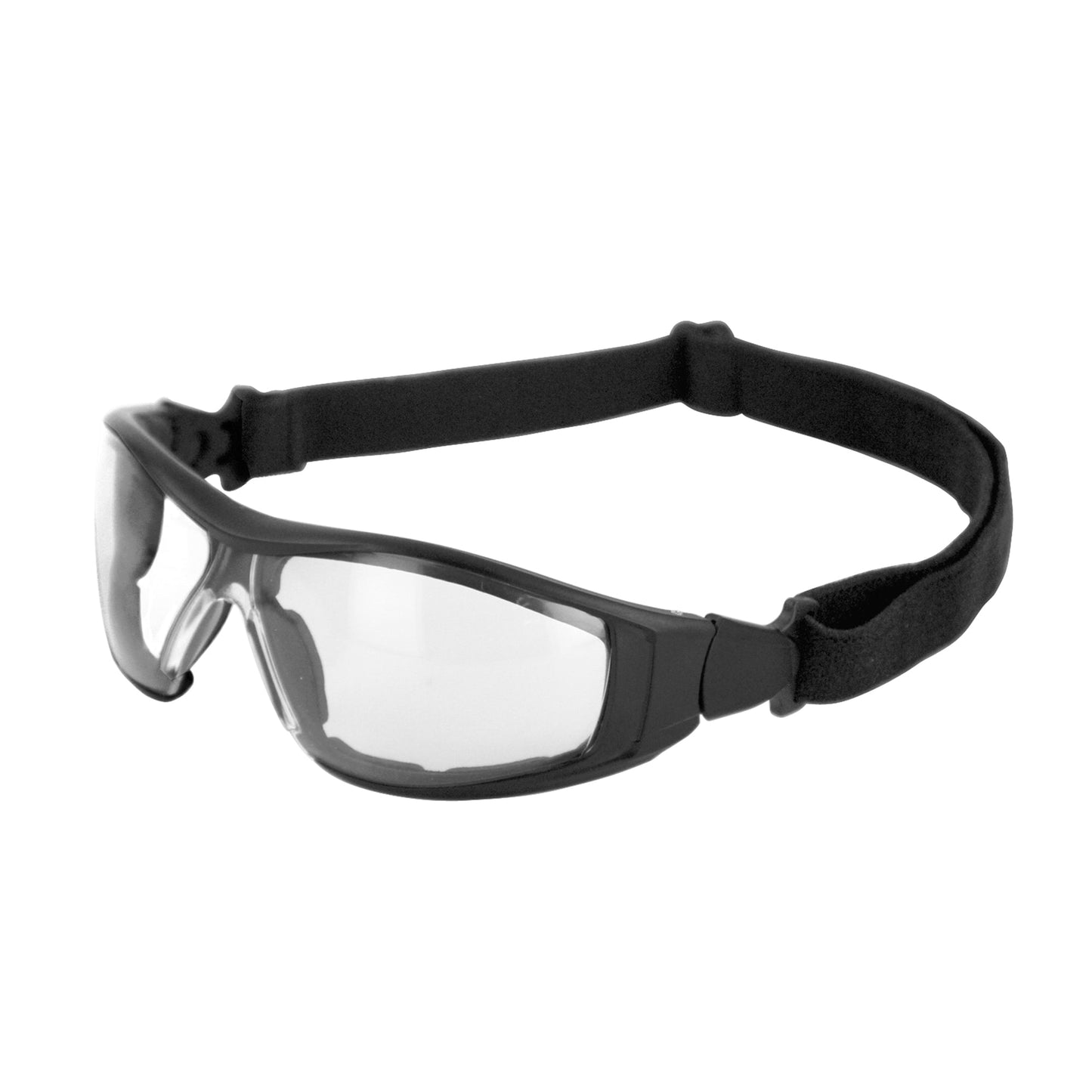 JSP Stealth Hybrid Safety Specs Goggles Clear Lens UV Protection Adjustable Fit