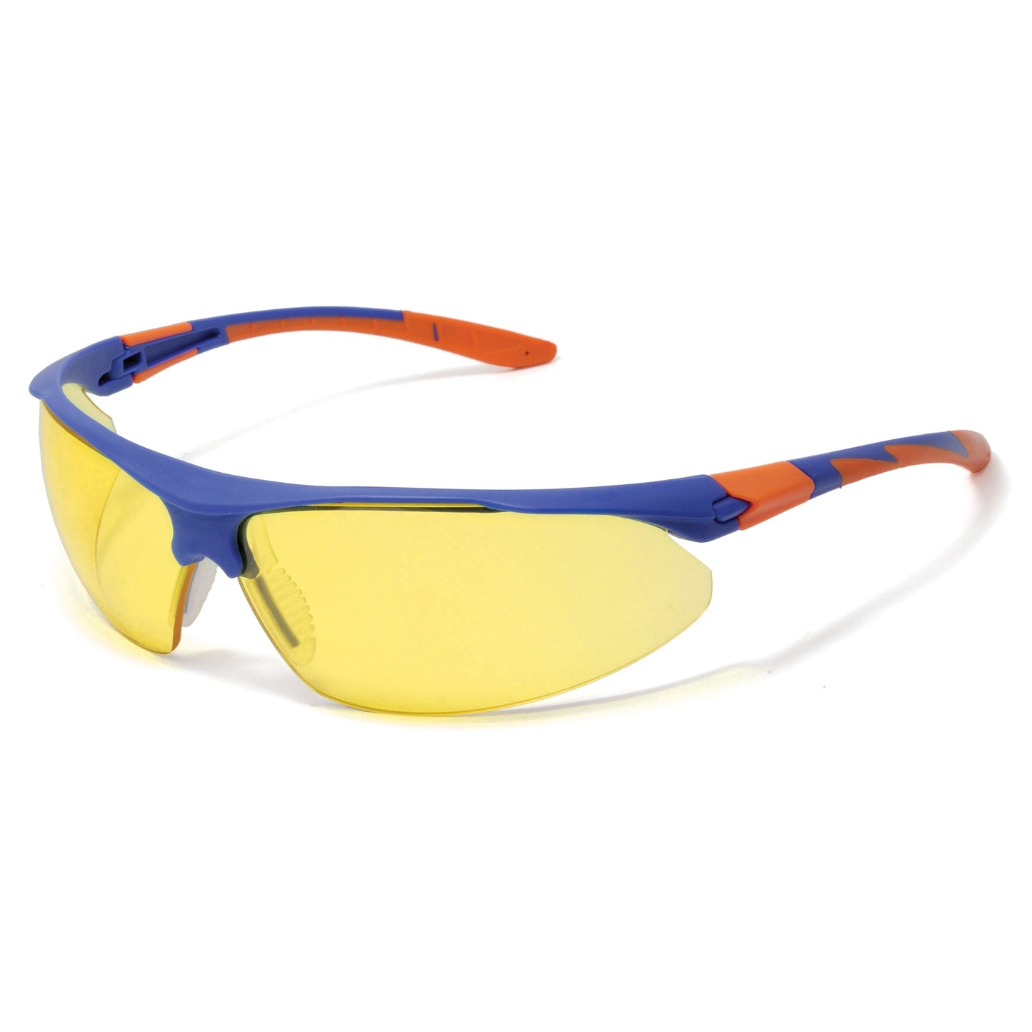 JSP Stealth 9000 Safety Specs Amber Lens UV Protection Adjustable Nose