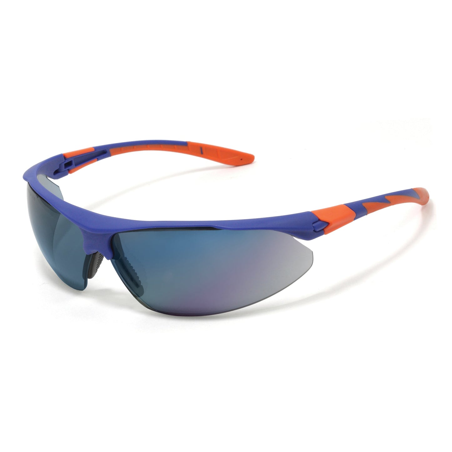 JSP Stealth 9000 Safety Specs Blue Mirror Lens Lightweight Adjustable Comfort