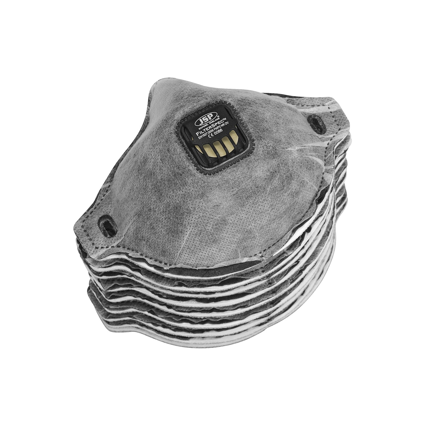 JSP Filterspec Valved Replacement FFP3 Odour Filters Box of 10 for Safety Masks