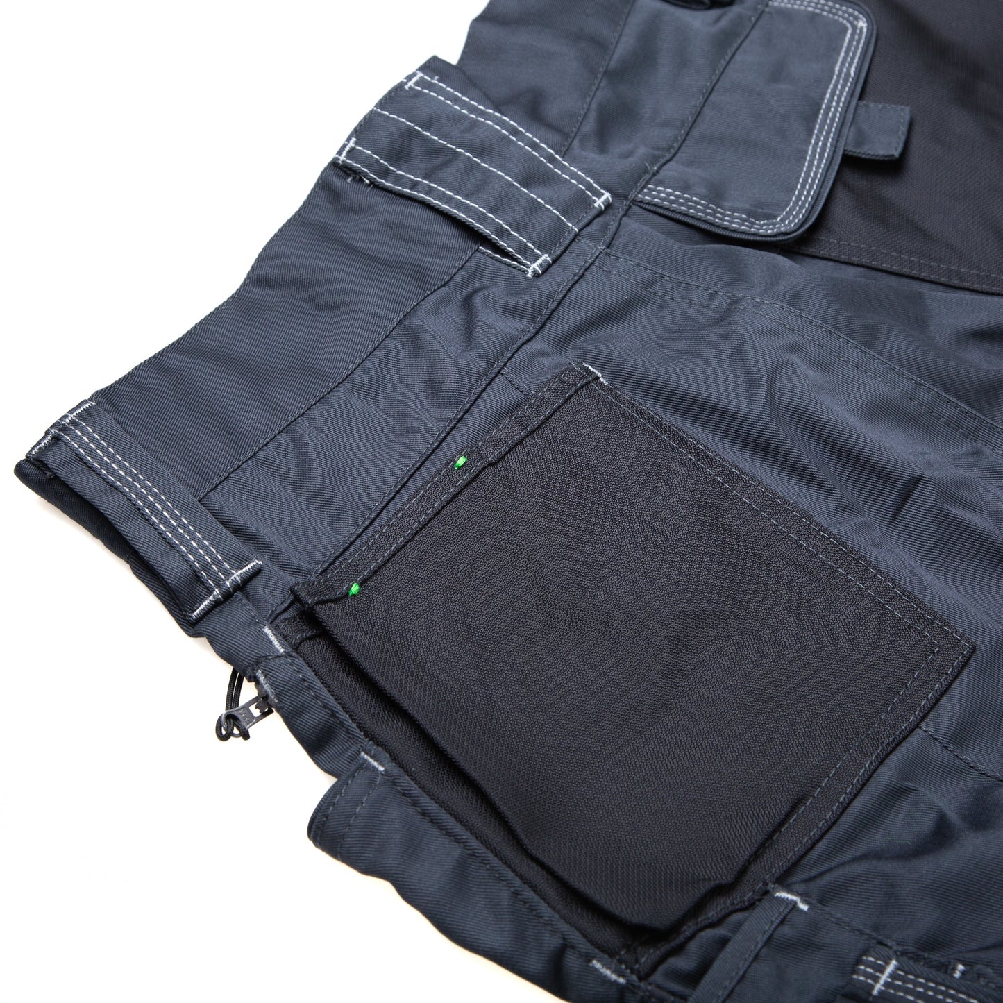 Apache ATS Steel Grey Cargo Shorts Lightweight Fabric Multi Pocket Design