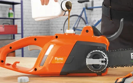 FLYMO EasiSaw 350E Electric Chainsaw 1800W 13.5m/s Safe Lightweight 4.3kg