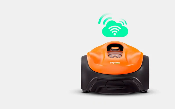 FLYMO UltraLife 800 Smart Robotic Lawnmower with AI Technology and Sensors