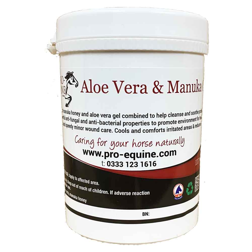 Pro-Equine Horse Aloe Vera & Manuka Gel ProEquine & For Wounds and Abrasions