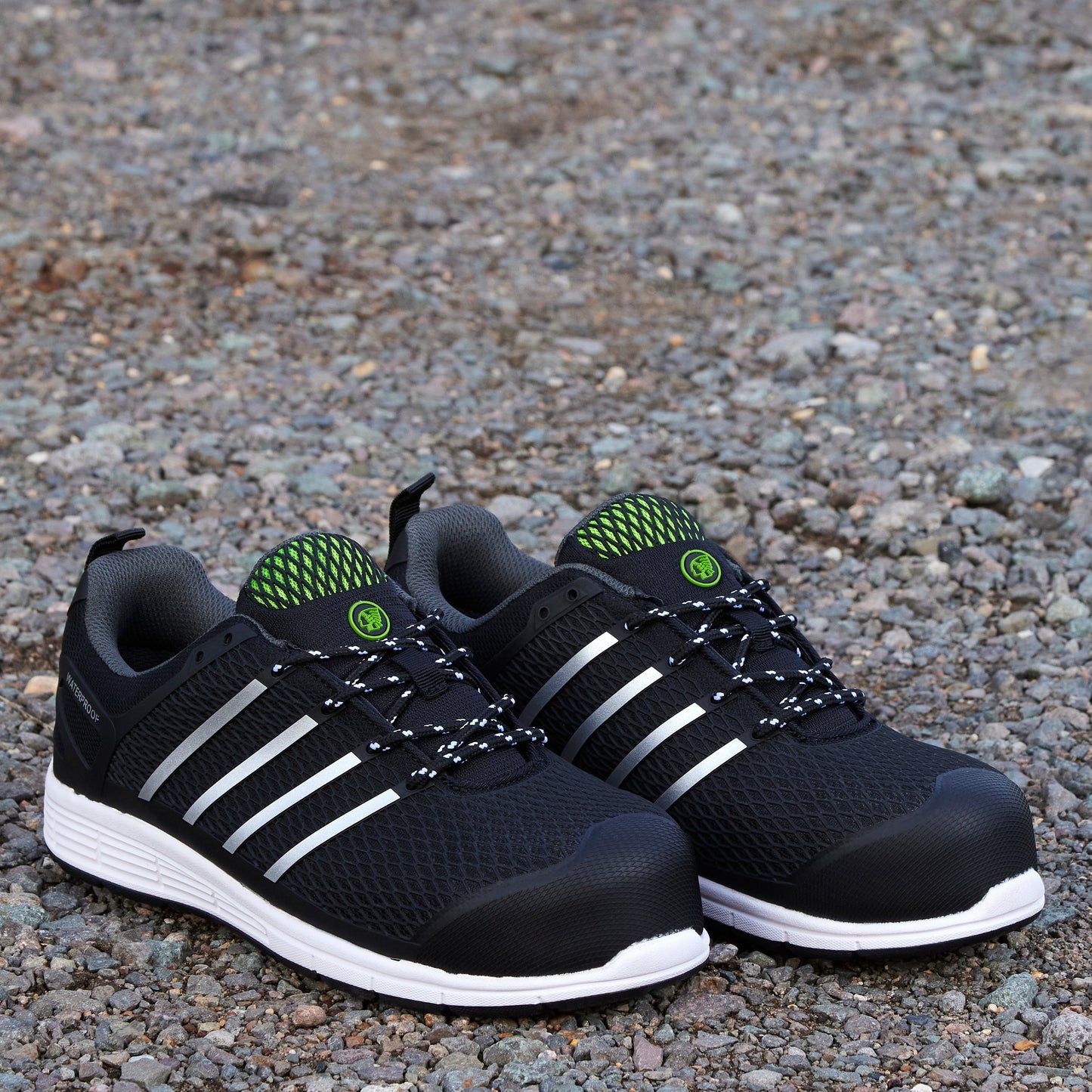 Apache Motion Waterproof Sports Trainers with Aluminium Toe Cap & Comfort Insole
