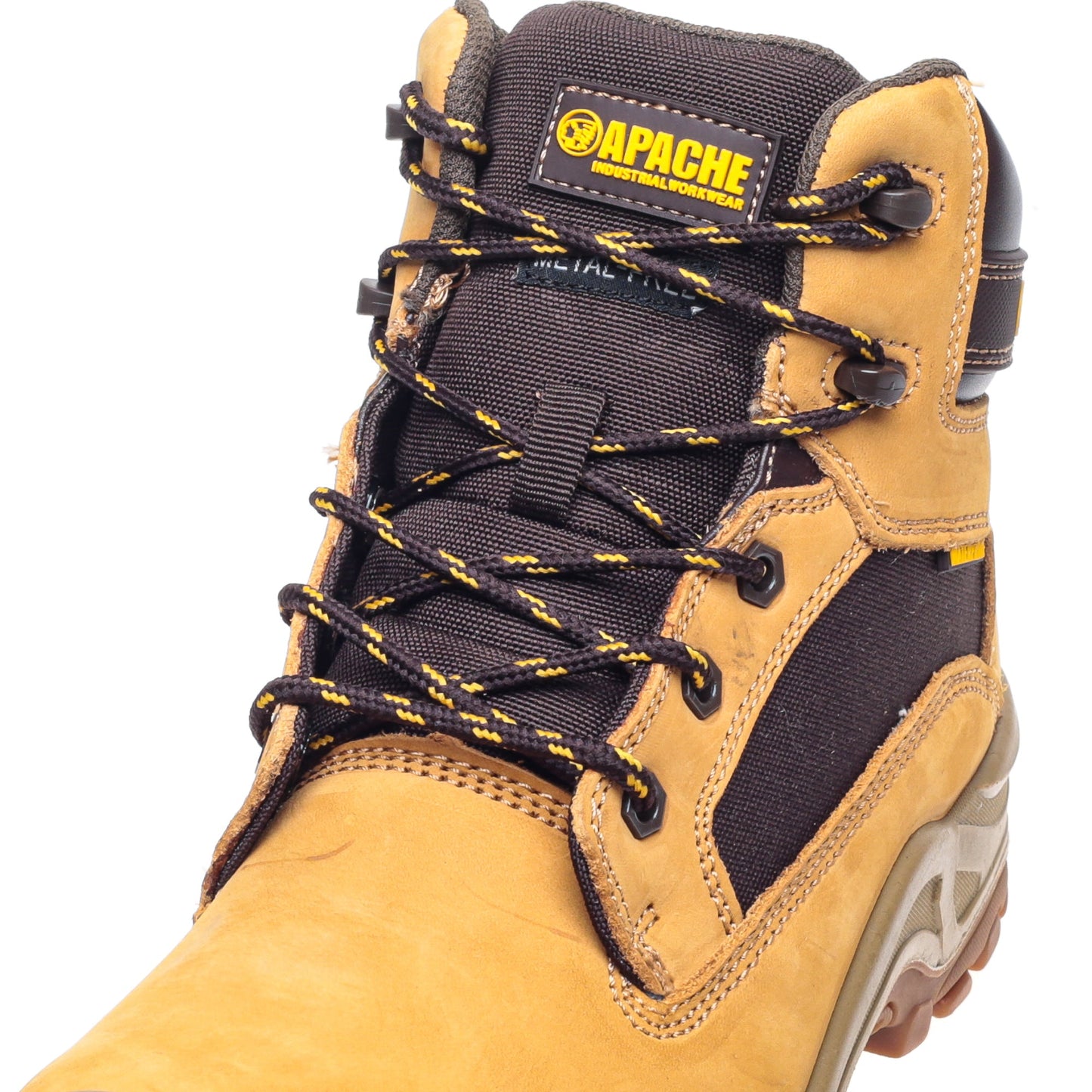Apache Arizona Nubuck Waterproof Safety Boots Non-Metallic Toe Heat Resistant