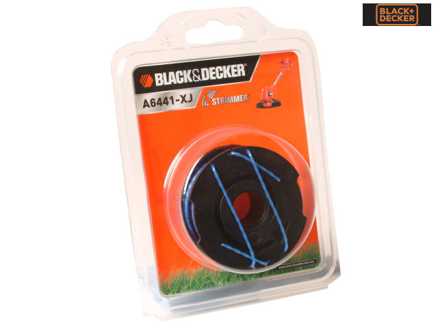 BLACK + DECKER A6441 Reflex2 Dual Line & Spool 2 x 6m for Strimmers