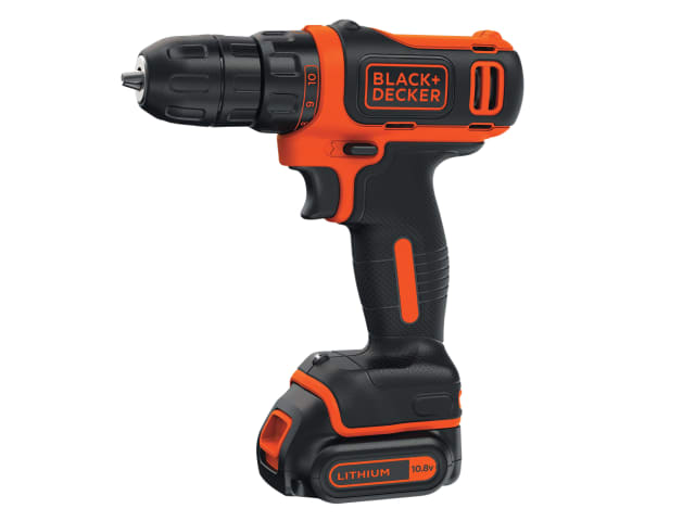 BLACK + DECKER BDCDD12 Ultra Compact 10.8V Drill Driver with Li-ion Battery