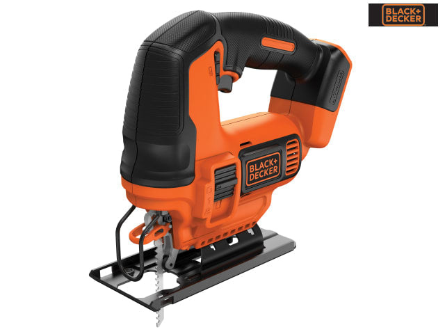 BLACK+DECKER BDCJS18N Jigsaw 18V Bare Unit Tool-Free Blade Change Compact Design