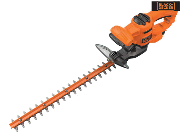 BLACK + DECKER BEHT201 Hedge Trimmer 45cm 420W Lightweight Ergonomic Design