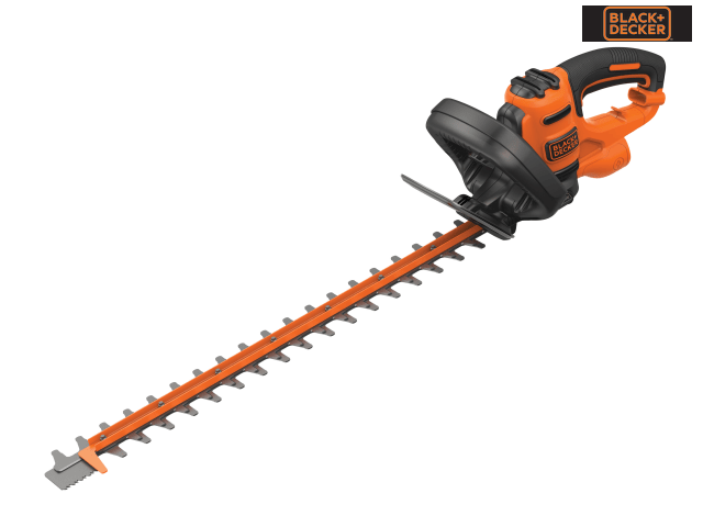 BLACK + DECKER BEHTS501 Hedge Trimmer 60cm 600W Dual Action Blades