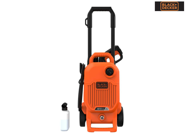 BLACK + DECKER BEPW1700 Pressure Washer 125 Bar Self Priming 240V Compact