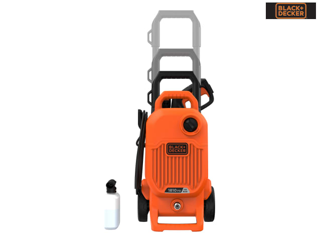 BLACK + DECKER BEPW1700 Pressure Washer 125 Bar Self Priming 240V Compact