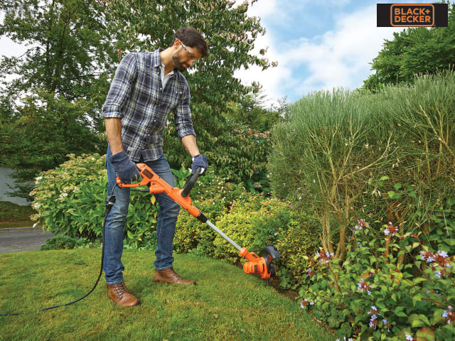 Black & Decker BESTA525 AFS Strimmer 450W Automatic Line Feed 25cm Cutting Width