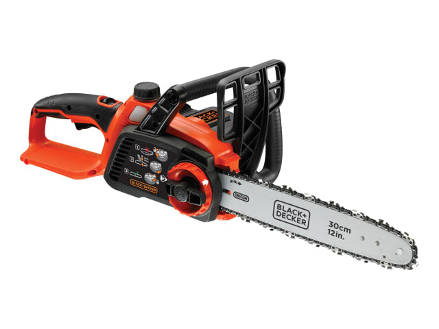 BLACK + DECKER GKC3630L20 36V Cordless Chainsaw 30cm Bar 2.0Ah Li-ion Battery