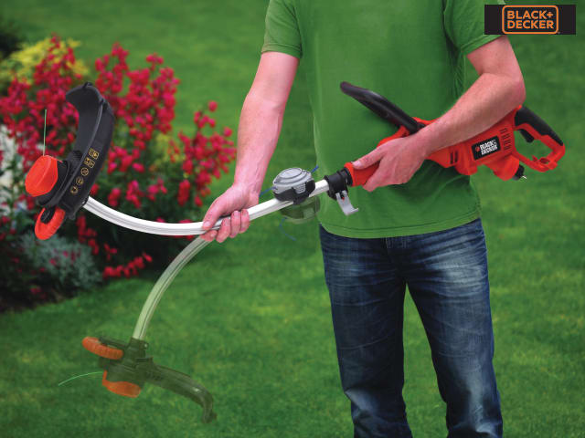 BLACK + DECKER GL9035 900W Corded Grass Strimmer E-Drive AFS 35mm Cutting