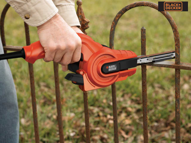 BLACK + DECKER KA900E Powerfile Belt Sander 350W Variable Speed Dust Canister