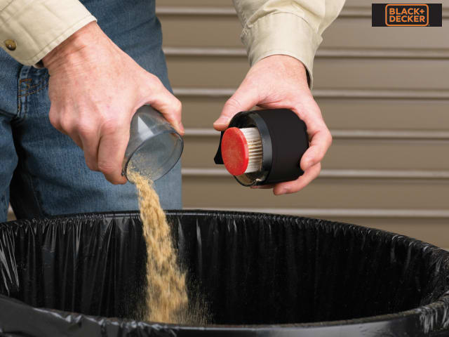 BLACK + DECKER KA900E Powerfile Belt Sander 350W Variable Speed Dust Canister
