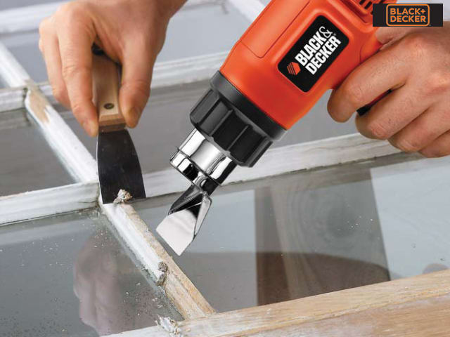 BLACK + DECKER KX1650 Heat Gun 1750W 240V 2 Heat Settings Paint Stripping