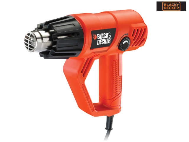 BLACK + DECKER KX2001K 2000W Heat Gun Kit 2-Speed Variable Heat Control