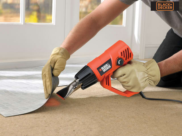 BLACK + DECKER KX2001K 2000W Heat Gun Kit 2-Speed Variable Heat Control