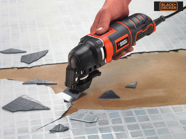 BLACK + DECKER MT300KA 300W Oscillating Tool with Tool-Free Accessory Change