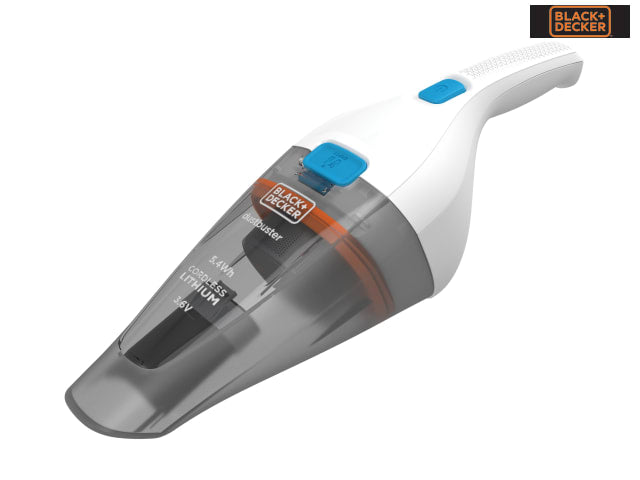 BLACK + DECKER Dustbuster Hand Vacuum 3.6V Lightweight Bagless Compact Design