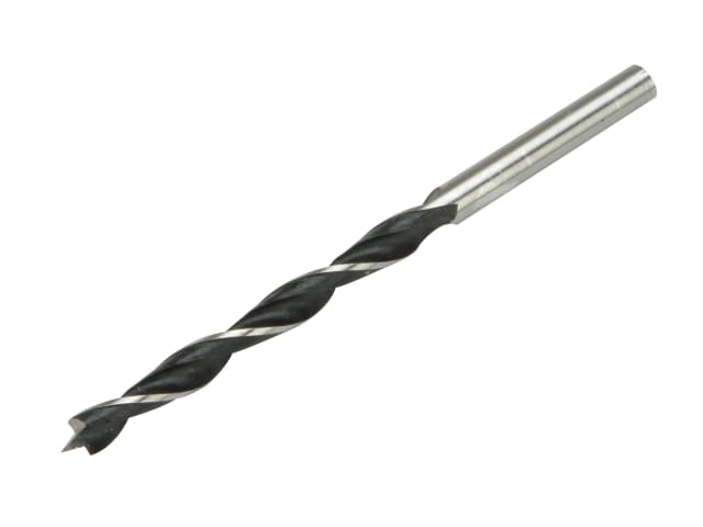 BLACK + DECKER 5mm Brad Point Wood Drill Bit for Softwood and Plywood