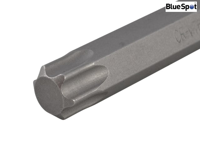 BlueSpot Tools 3/8in Drive Extra Long TORX Socket Bit Set 7 Piece T25-T60
