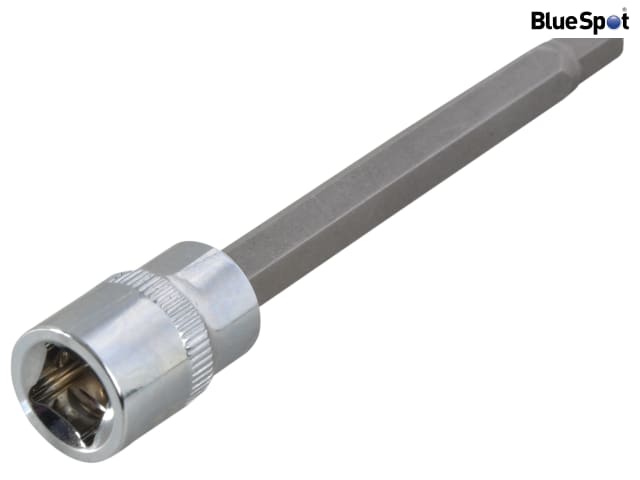 BlueSpot 3/8in Drive Extra Long Hex Socket Bit Set 7 Piece Chrome Vanadium