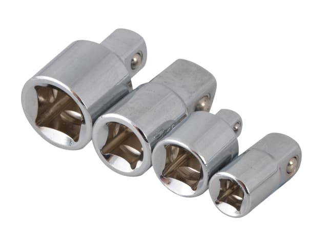 BlueSpot Tools 4 Piece Adaptor Set Chrome Vanadium Durable with Ball Bearings