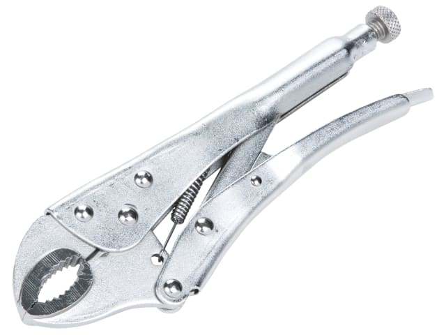 BlueSpot Tools 254mm Locking Pliers Curved Jaws Adjustable Quick Release
