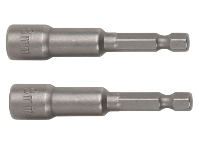 BlueSpot Tools 2 Piece Magnetic Nut Driver Set 1/4in Drive Heat-Treated Steel