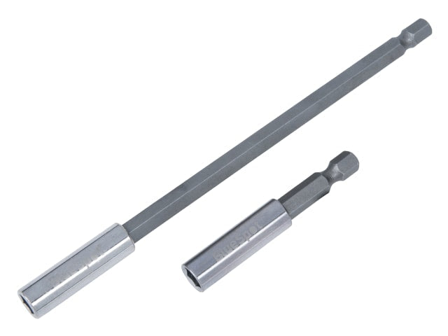 BlueSpot Tools 2 Piece Magnetic Bit Holder Set 1/4in Hex Driver Adaptors
