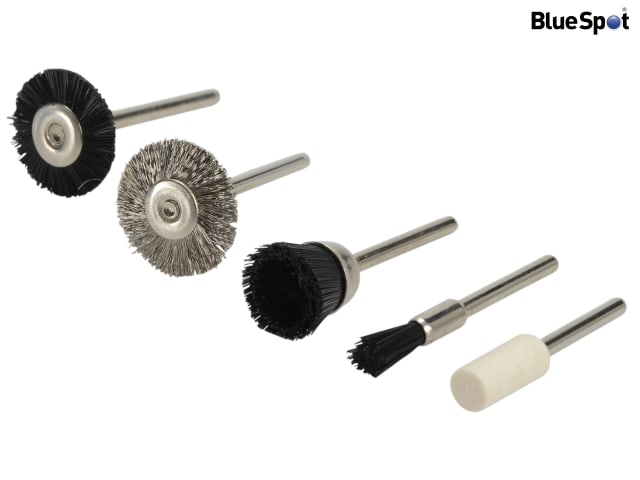 BlueSpot Tools 20 Piece Cleaning and Polishing Kit with Wheels and Brushes