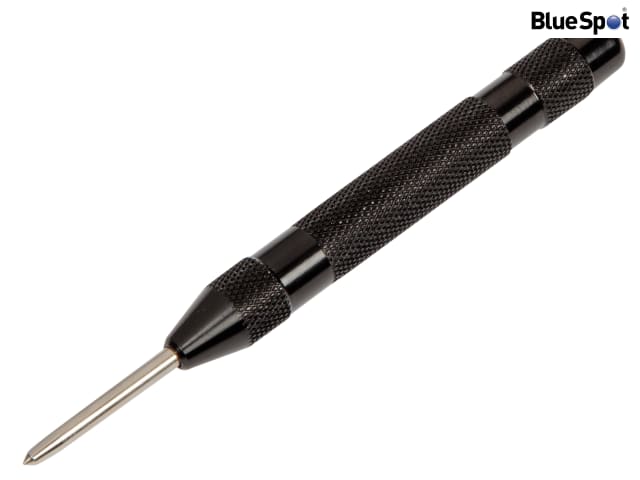 BlueSpot Tools Automatic Centre Punch with Spring-Loaded Hardened Tip