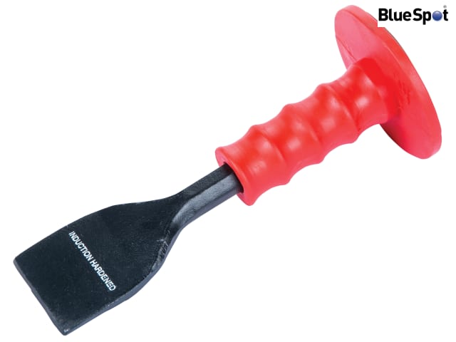 BlueSpot Tools Brick Bolster 57mm Hand Guard Heavy-Duty Grip Steel Tool