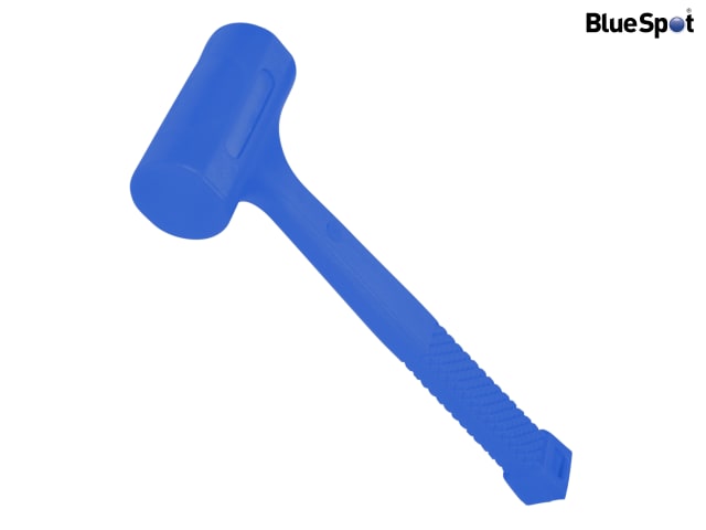 BlueSpot Tools 720g Dead Blow Hammer Soft Face Textured Grip Ideal for Wood