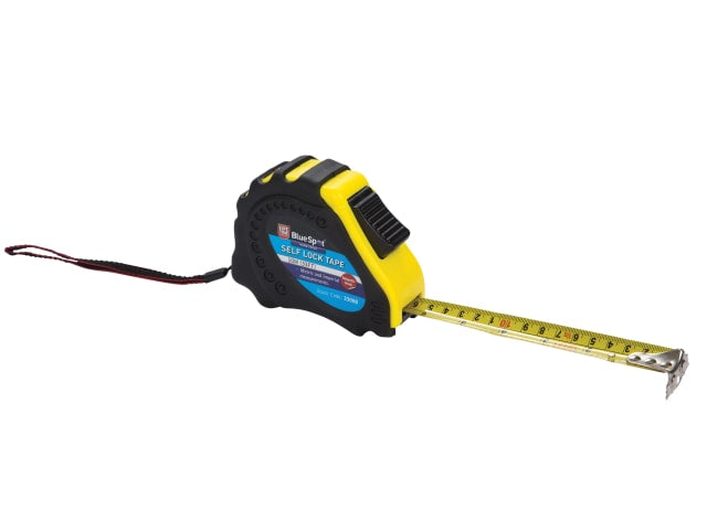 BlueSpot Tools Magnetic Pocket Tape 10m/33ft Easy Read Self-Locking 23mm