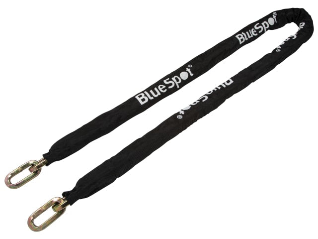 BlueSpot 6ft Square Link Chain 8mm Hardened Steel with Nylon Sheath