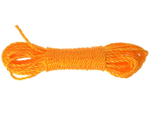 BlueSpot Tools 6mm x 15m Soft Poly Rope Durable Strong Utility Rope