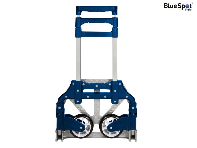 BlueSpot Tools Easy Wheeler Folding Trolley Adjustable Handle 70kg Load Capacity