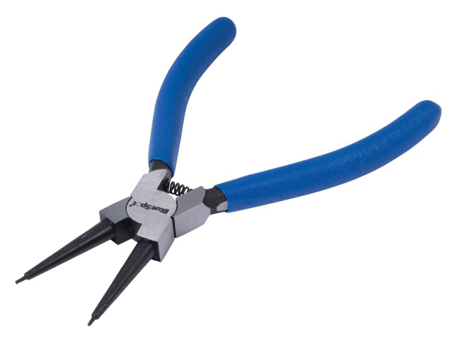BlueSpot Tools 150mm Internal Straight Circlip Pliers Chrome Vanadium Steel
