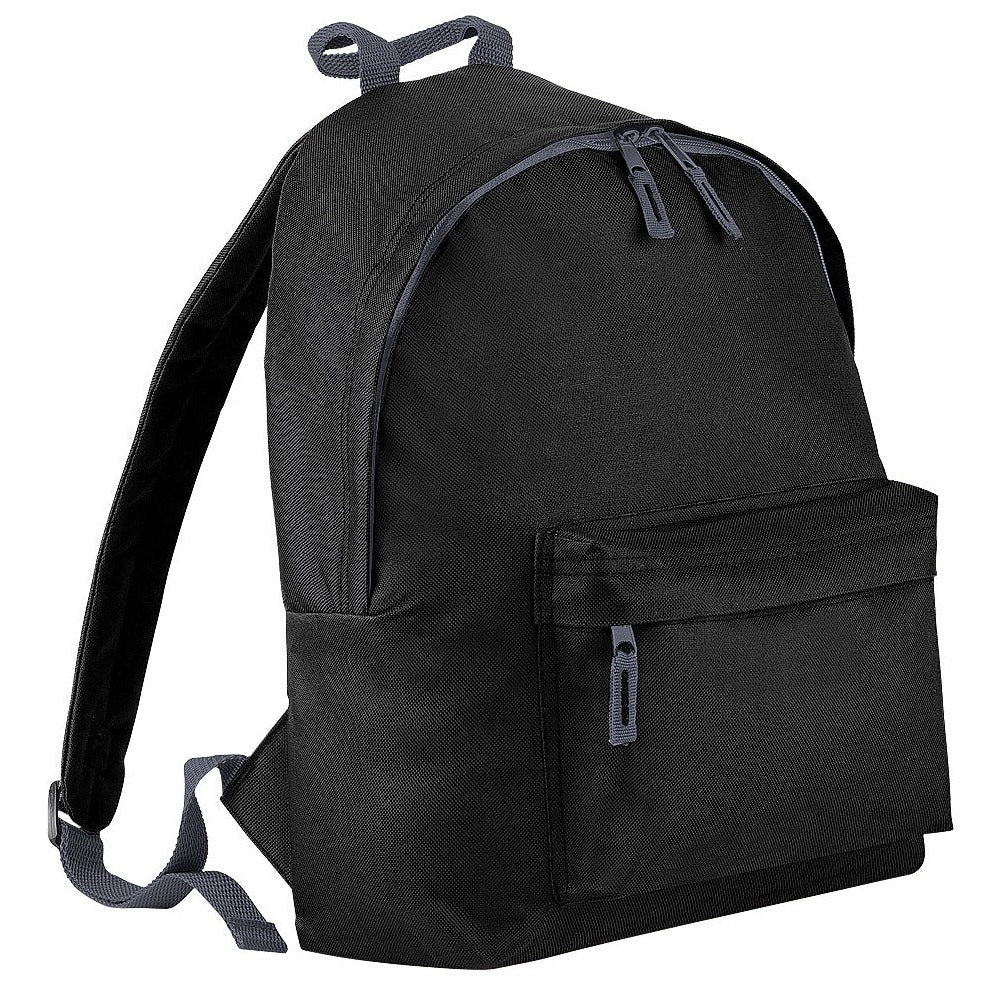 Bagbase Junior Fashion Backpack 12L Padded Straps Zippered Pocket Grab Handle