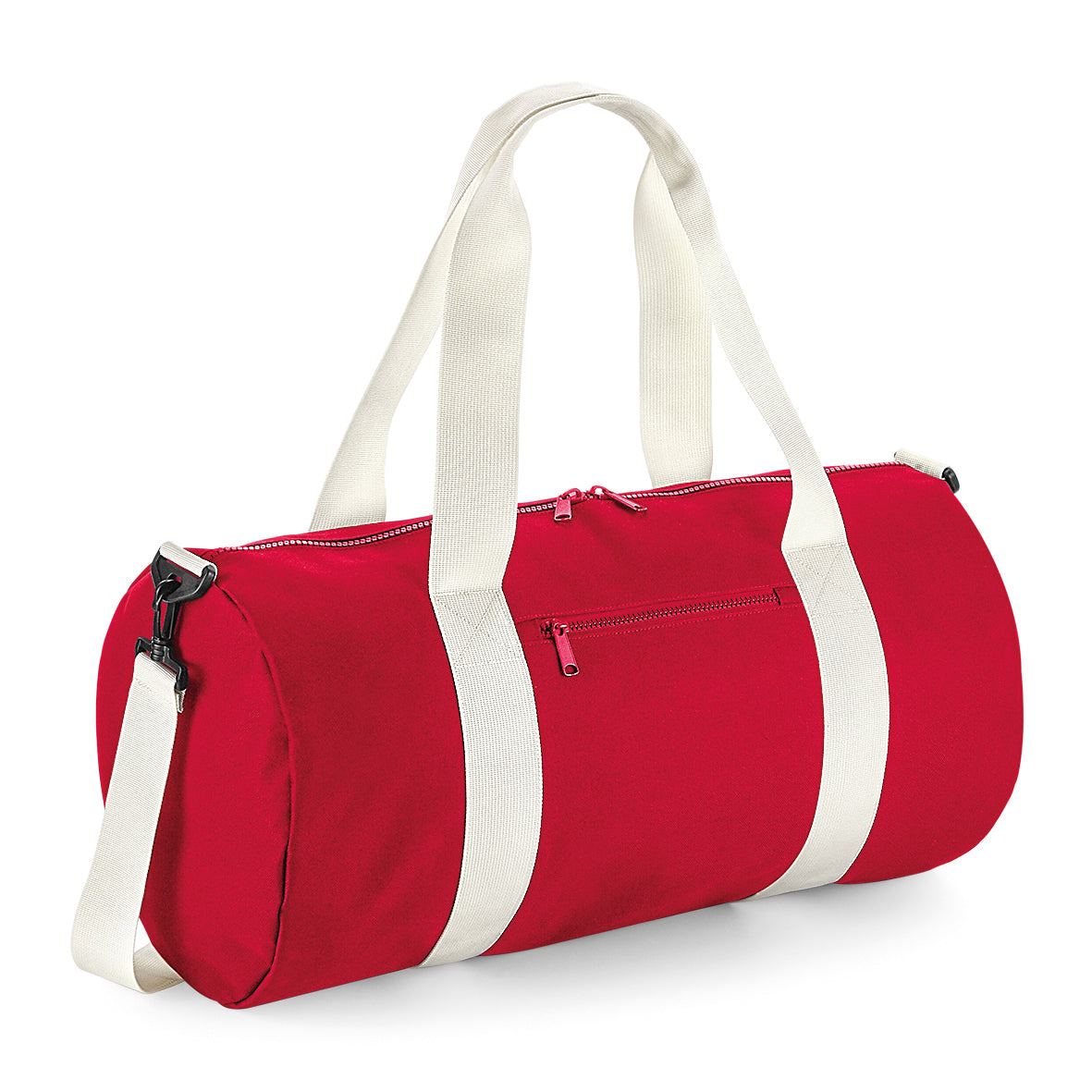 Bagbase Original XL Barrel Bag 34L Zippered Compartment Adjustable Strap