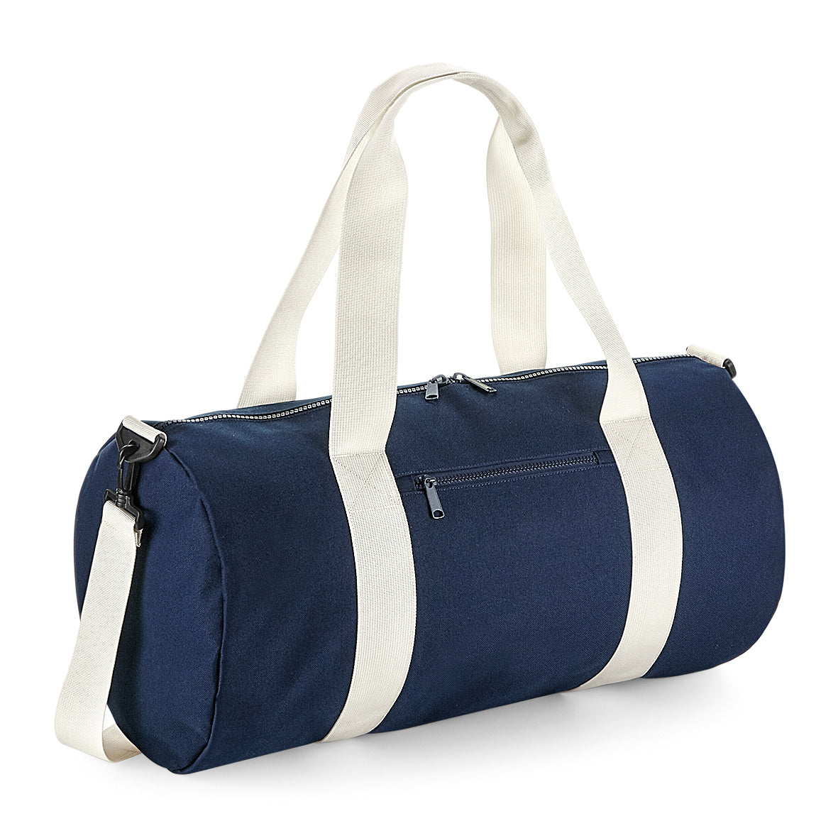 Bagbase Original XL Barrel Bag 34L Zippered Compartment Adjustable Strap